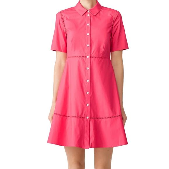 Draper James Dresses & Skirts - Draper James Grace and Charm 100% Cotton Button Down Shirt Dress Size: 8
